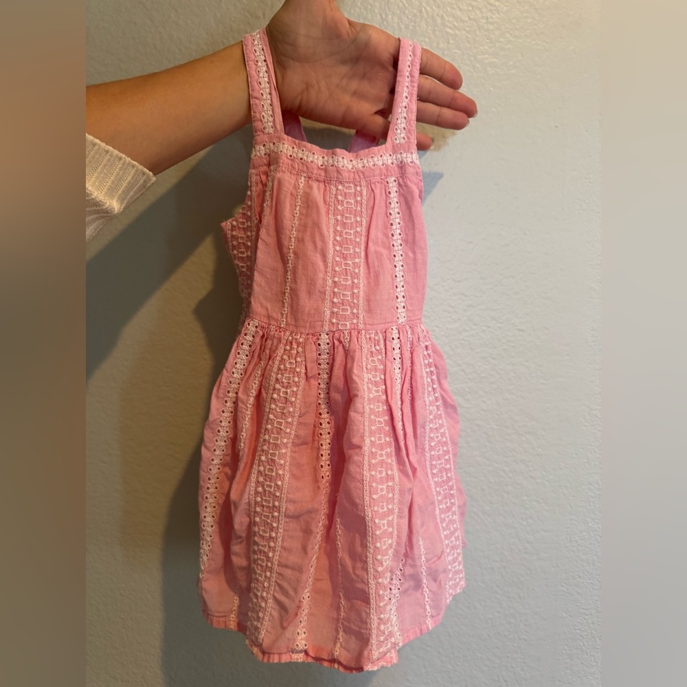Cat & Jack Pink Lace Kids Romper